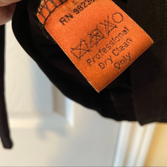 Black long-sleeved casual top - Picture 5 of 5